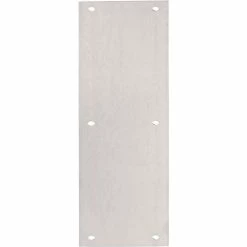 Best deal 👏 Rockwood Push Plate, 3-1/2"L x 15"H, Satin Stainless Steel - Pkg Qty 5 👍