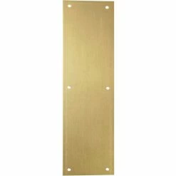 Hot Sale 💯 Rockwood Push Plate, 4"L x 16"H, Galvannealed Steel - Pkg Qty 10 ❤️