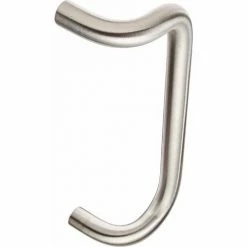 Flash Sale ⭐ Rockwood Offset Door Pull 11"L, Metal, Satin Aluminum ✔️