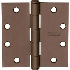 New ✔️ McKinney MacPro Hinges, MP79 4 1/2 x 4 1/2 US10BE, 6"L x 6"W x 2"H, 8-1/2" Dia - Pkg Qty 3 🌟